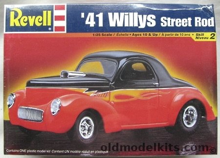 Revell 1/25 1941 Willys Street Rod, 85-2371 plastic model kit